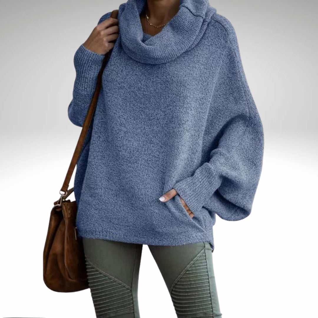 Ivyshape | Women's Warm Oversized Turtleneck