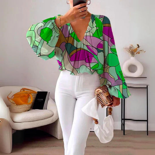 Ivyshape | Multicolored Blouse