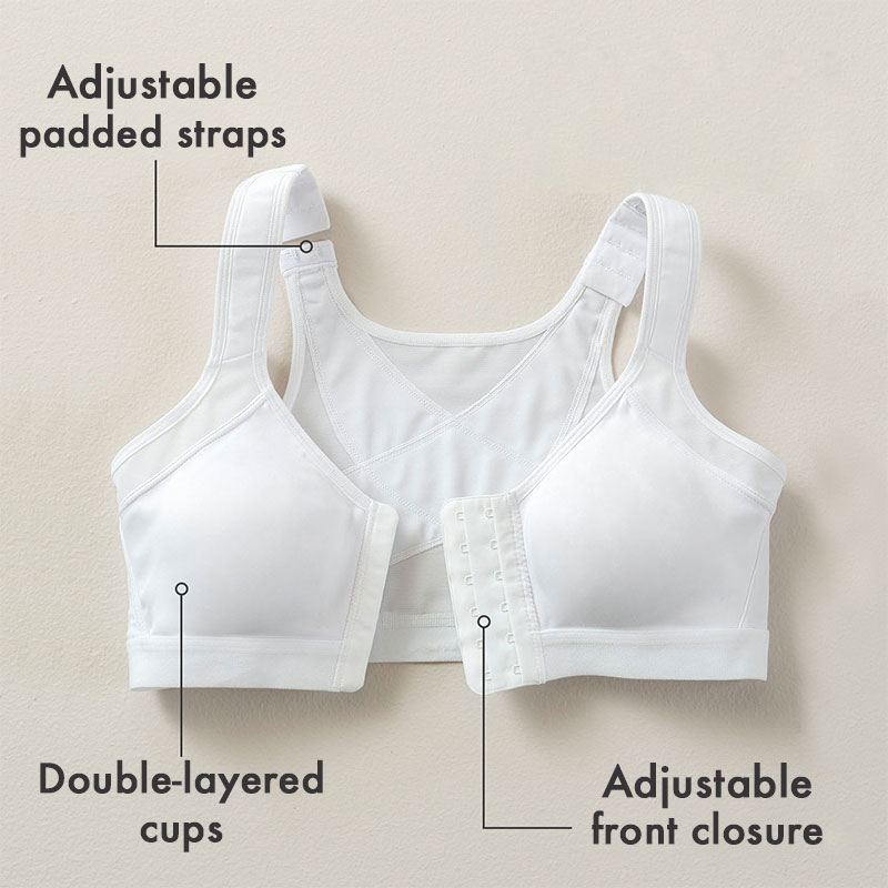 Front-closure wireless-back-support posture bra (1+2 FREE)