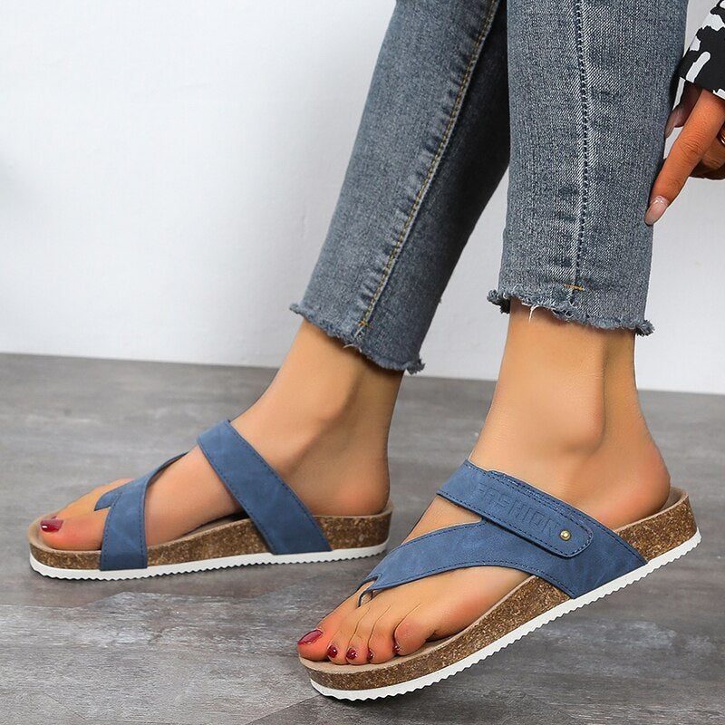 Ivyshape | Women's Comfortable Sandals Leaher