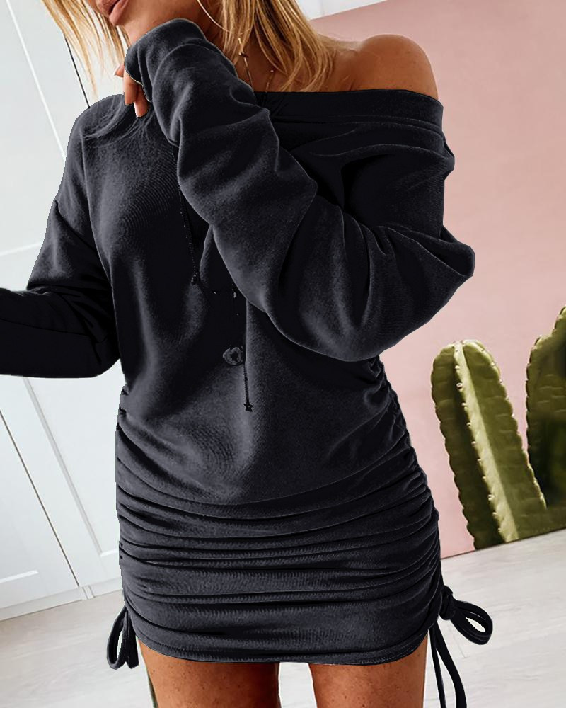 Summer Elegant Ruffled Drawstring Dress | Ideal for Summer