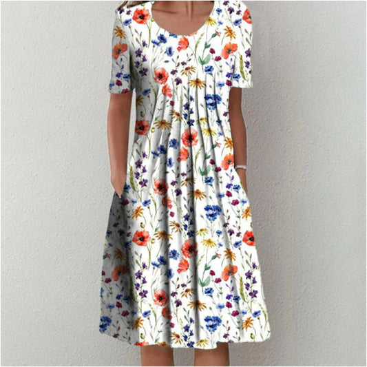Elegant cotton dress