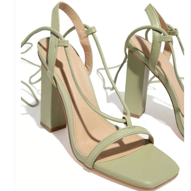 Ivyshape | Up Strappy Sandals