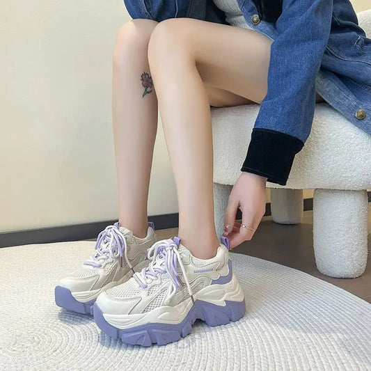 Trendy Chunky Platform Sneakers for Women