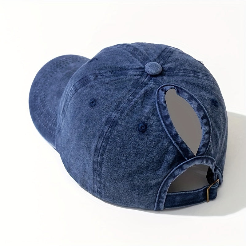 Ivyshape | Ponytail Baseball Cap With Breathable Comfort and UV Protection