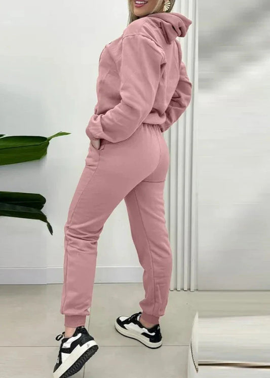 Ivyshape | Sweatshirt And Jogger Set