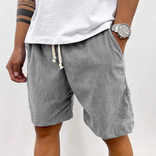 IvyShape Fashion | Men's Casual Drawstring Cord Shorts
