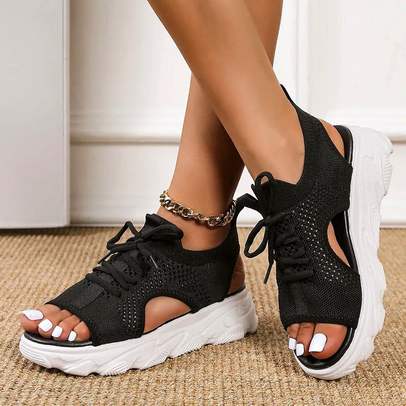 Breathable Platform Sandals