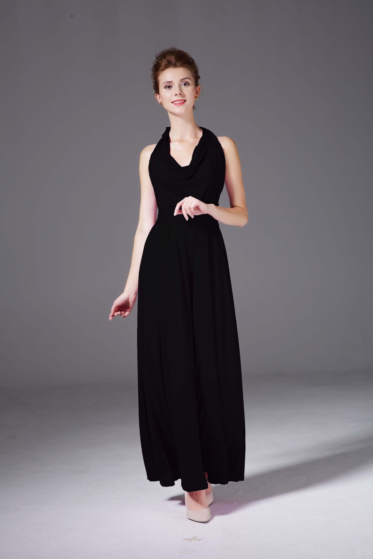 Elegant Wrap Maxi Dress for Women Ivyshape