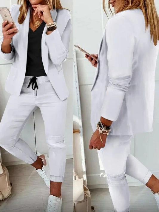 Stylish set of trousers and jacket