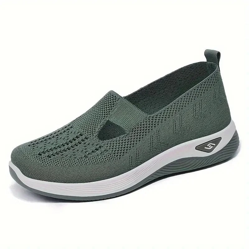 Breathable Hollow-Out Flats for Women