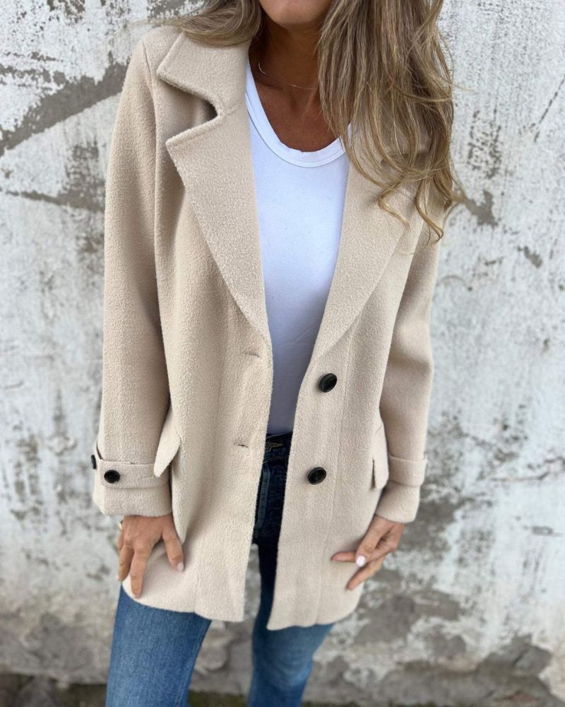 Ivyshape | Wool Coat For Women