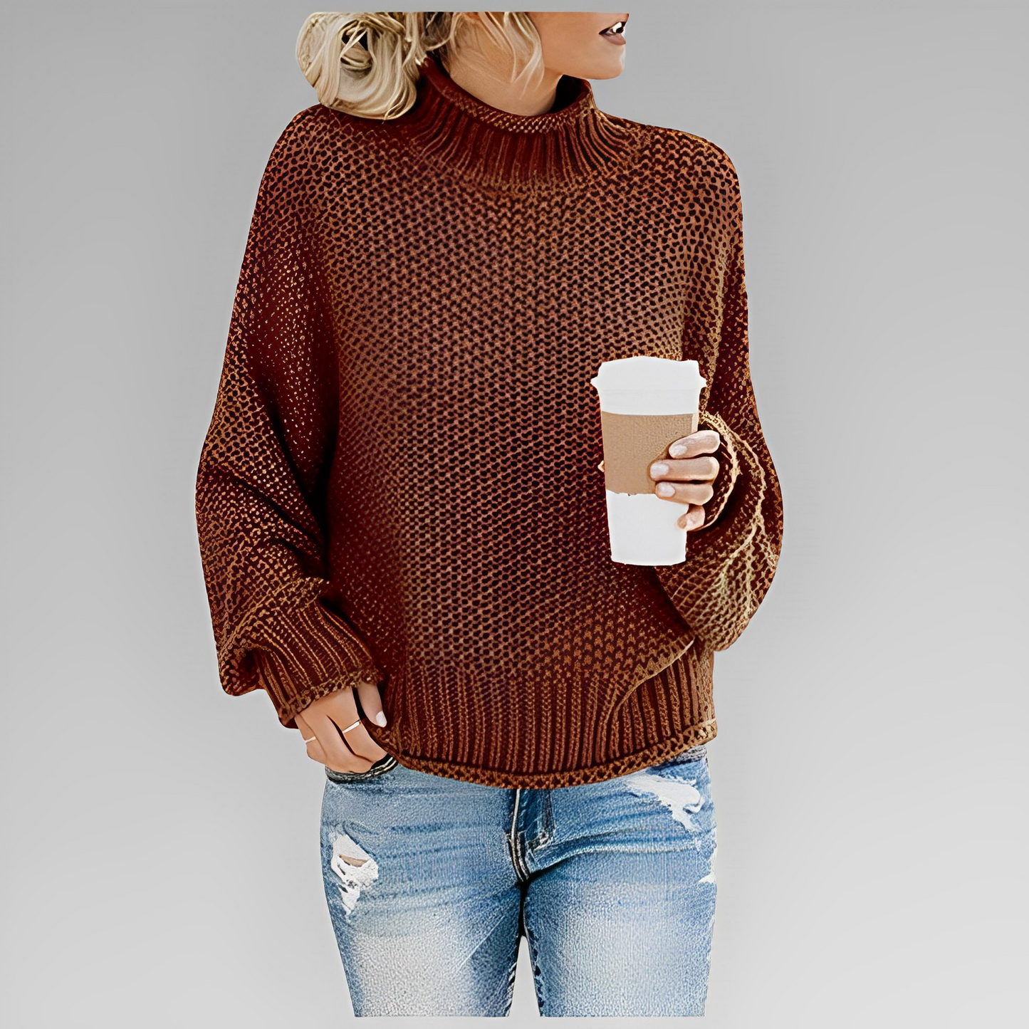 Ivyshape | Trendy and Minimalist Winter Sweater