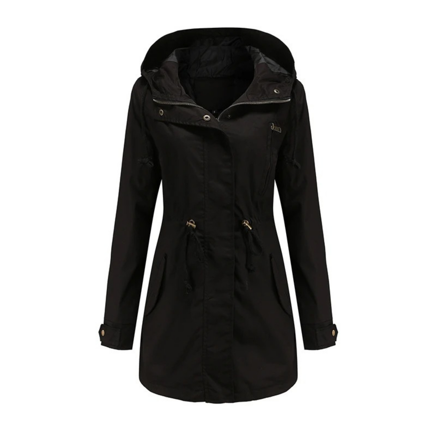 Ivyshape | Longer Waterproof Summer Coat Women