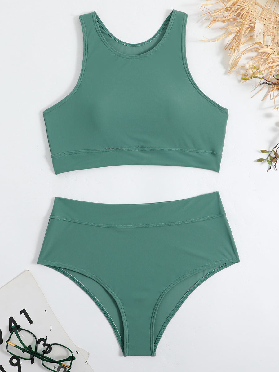 Ivyshape | Women's Sporty Swimsuit Set