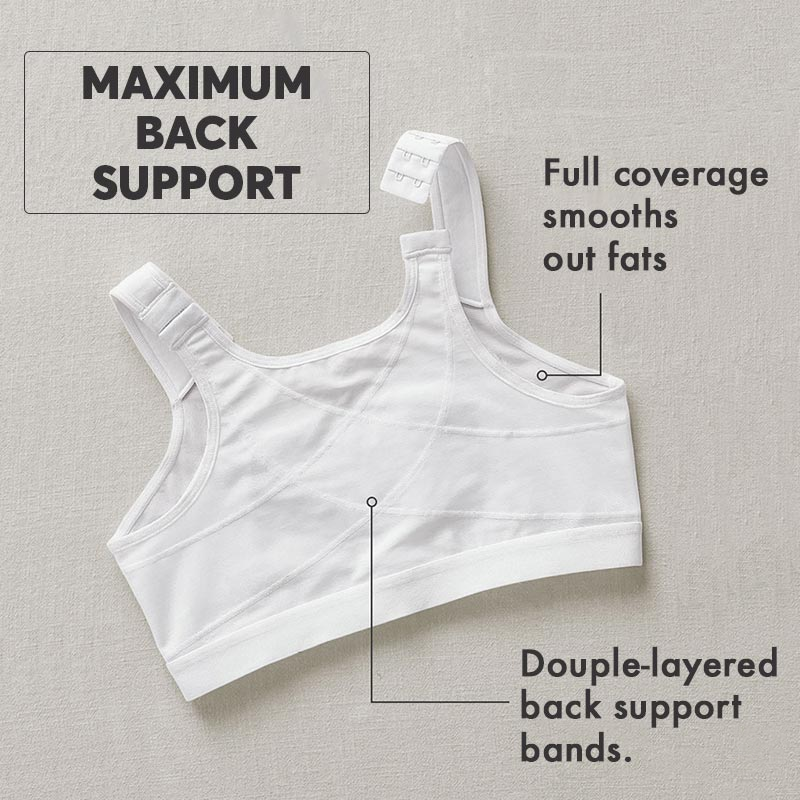 Front-closure wireless-back-support posture bra (1+2 FREE)