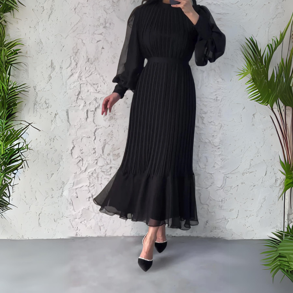 Ivyshape | Pleated Elegant Dress