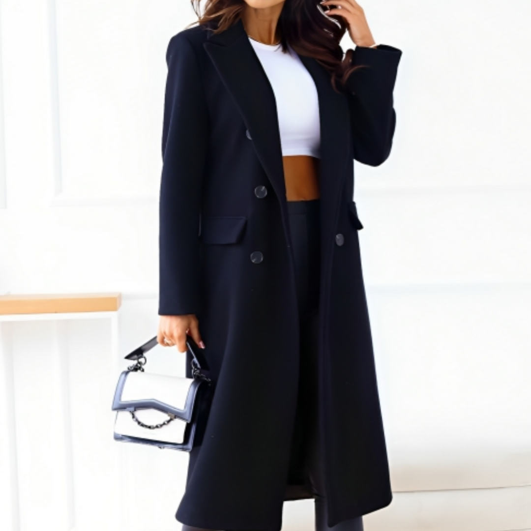 Ivyshape | Luxurious Women's Coat With Stylish Design