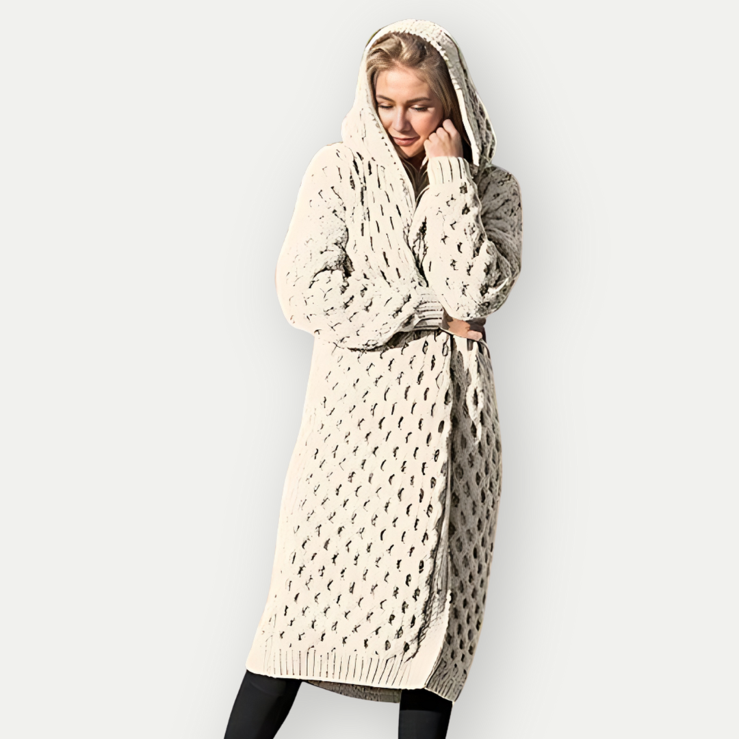 Ivyshape | Hooded Womens Coat