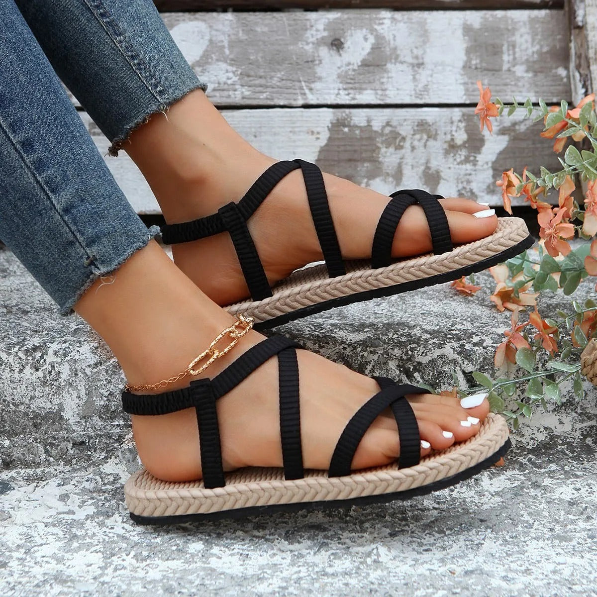 Comfortable Flat Sandals for Women