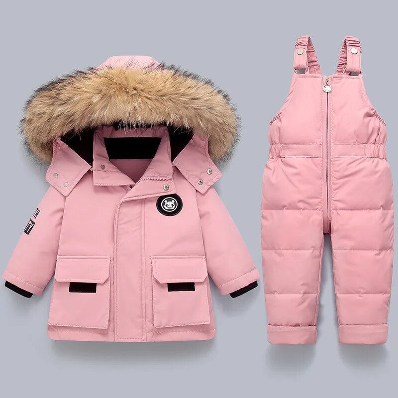 Ivyshape | Children's coat + overall