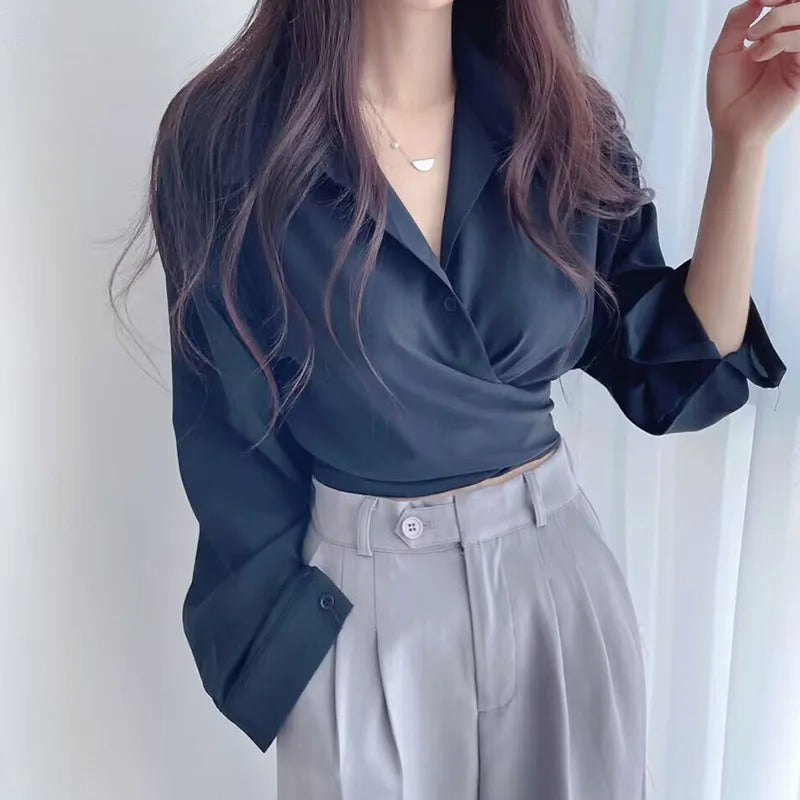 Stylish Slim Crop Top for Women