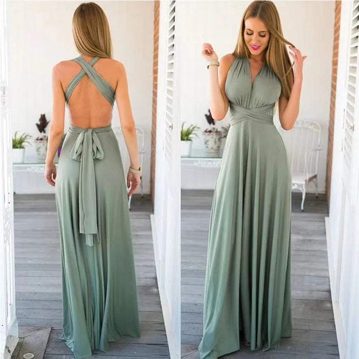 Ivyshape | Women's Stylish Infinity Dress Flexible