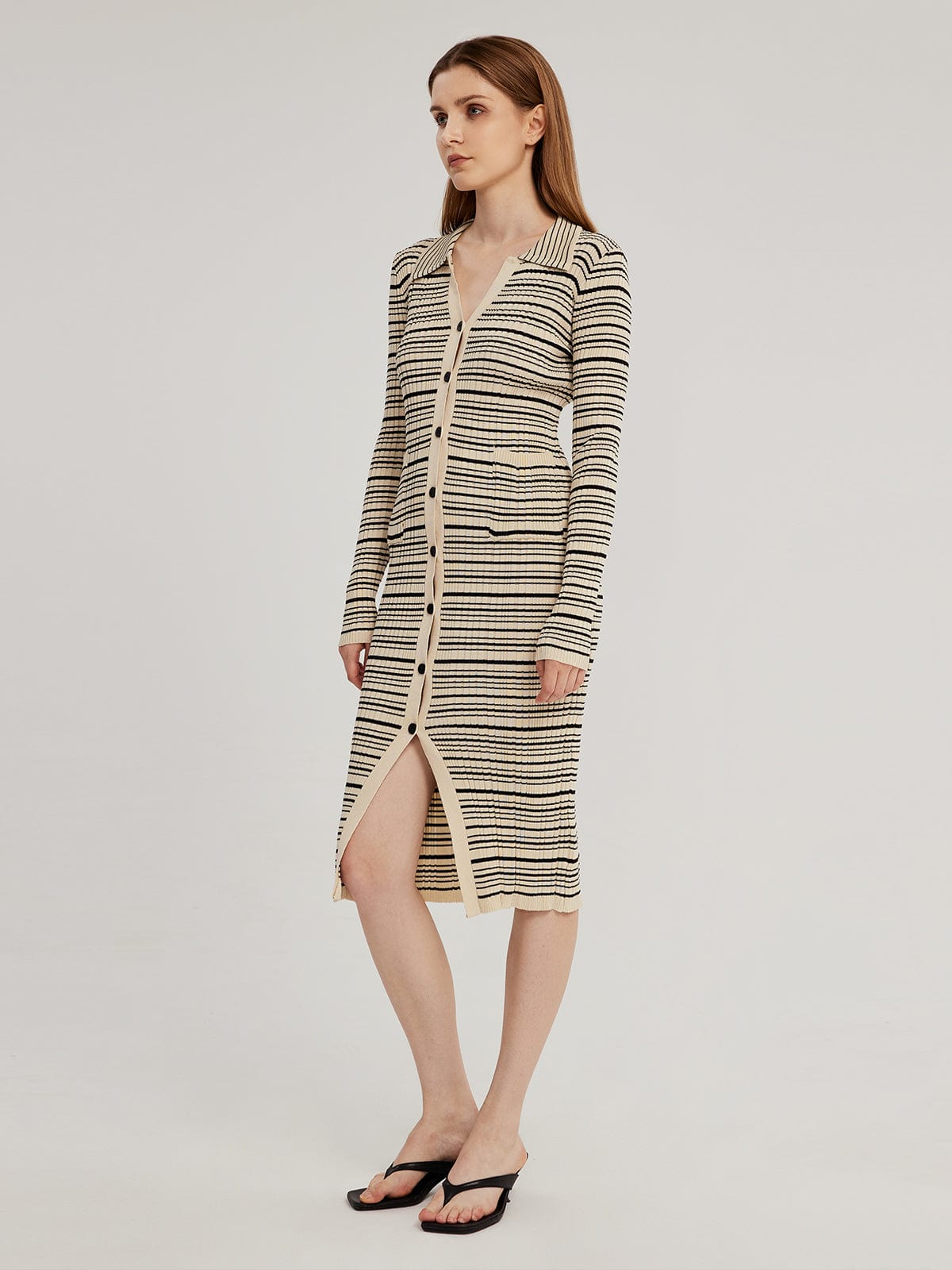 Summer Striped Knitted Dress for Women | Perfect for Casual Days