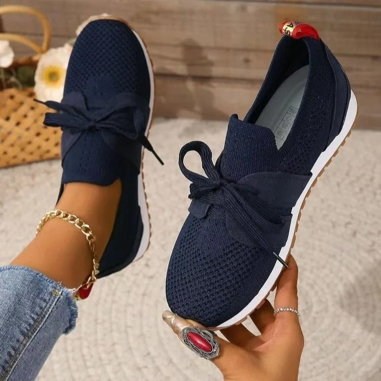 Lightweight Breathable Slip-On Sneakers for Women