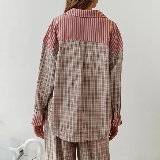 Ivyshape | Cozy Winter Pajama Set for Women Comfortable and Warm