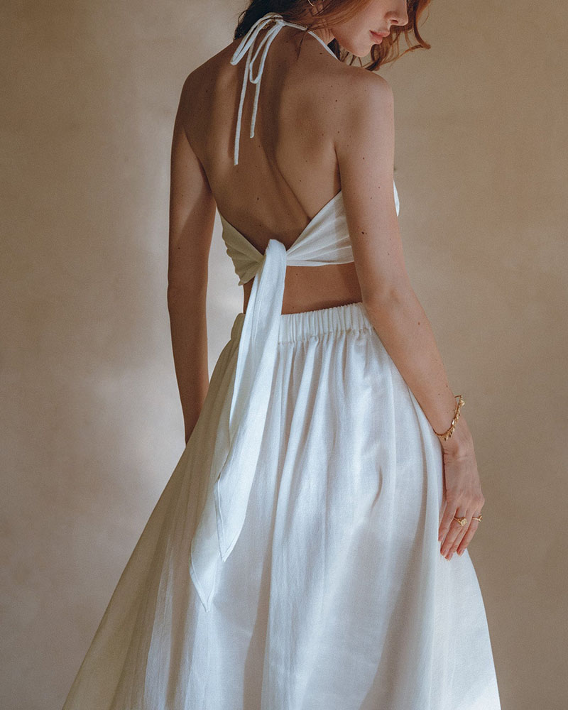 Chic Backless Dress