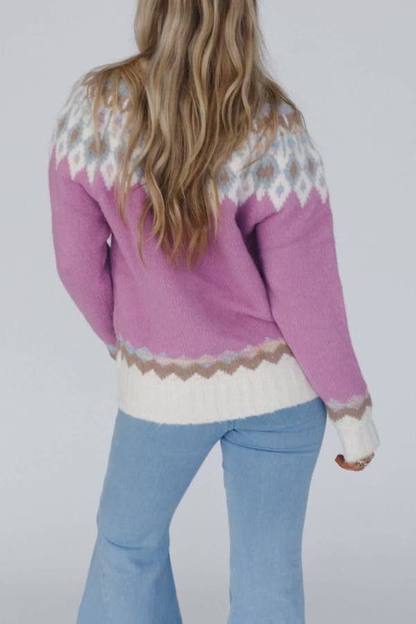 Ivyshape | Thickened Round Neck Long Sleeve Knitted Sweater