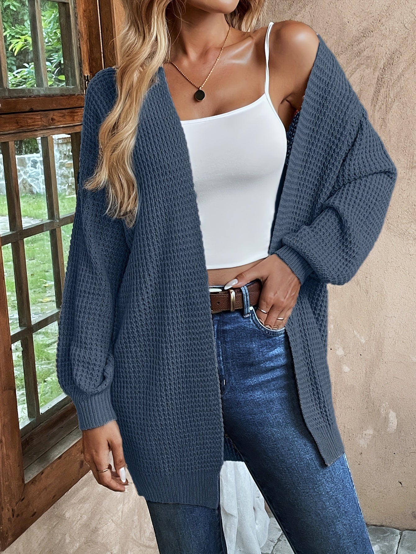 Ivyshape | Wool Knit Cardigan for Women Perfect for Everyday