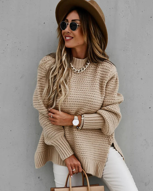 Ivyshape | Warm Autumn Sweater