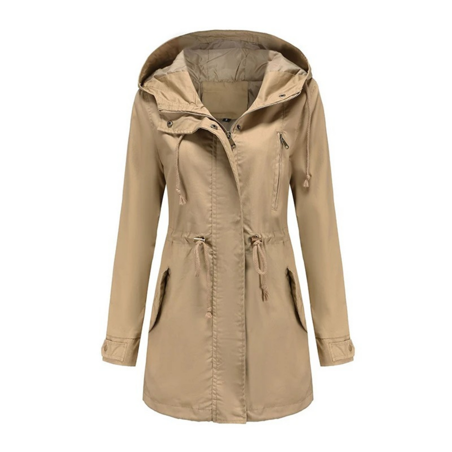 Ivyshape | Longer Waterproof Summer Coat Women