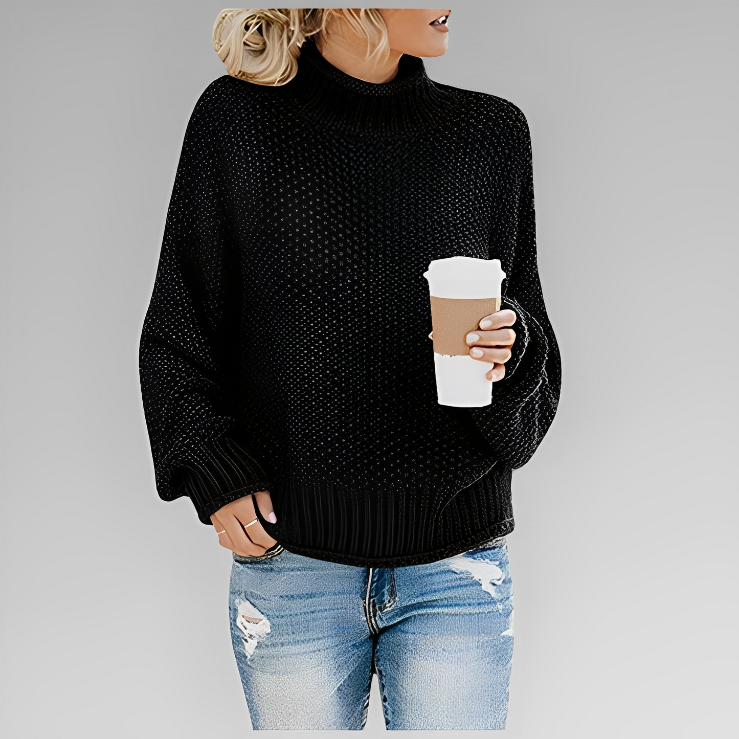 Ivyshape | Simple and Stylish Winter Pullover