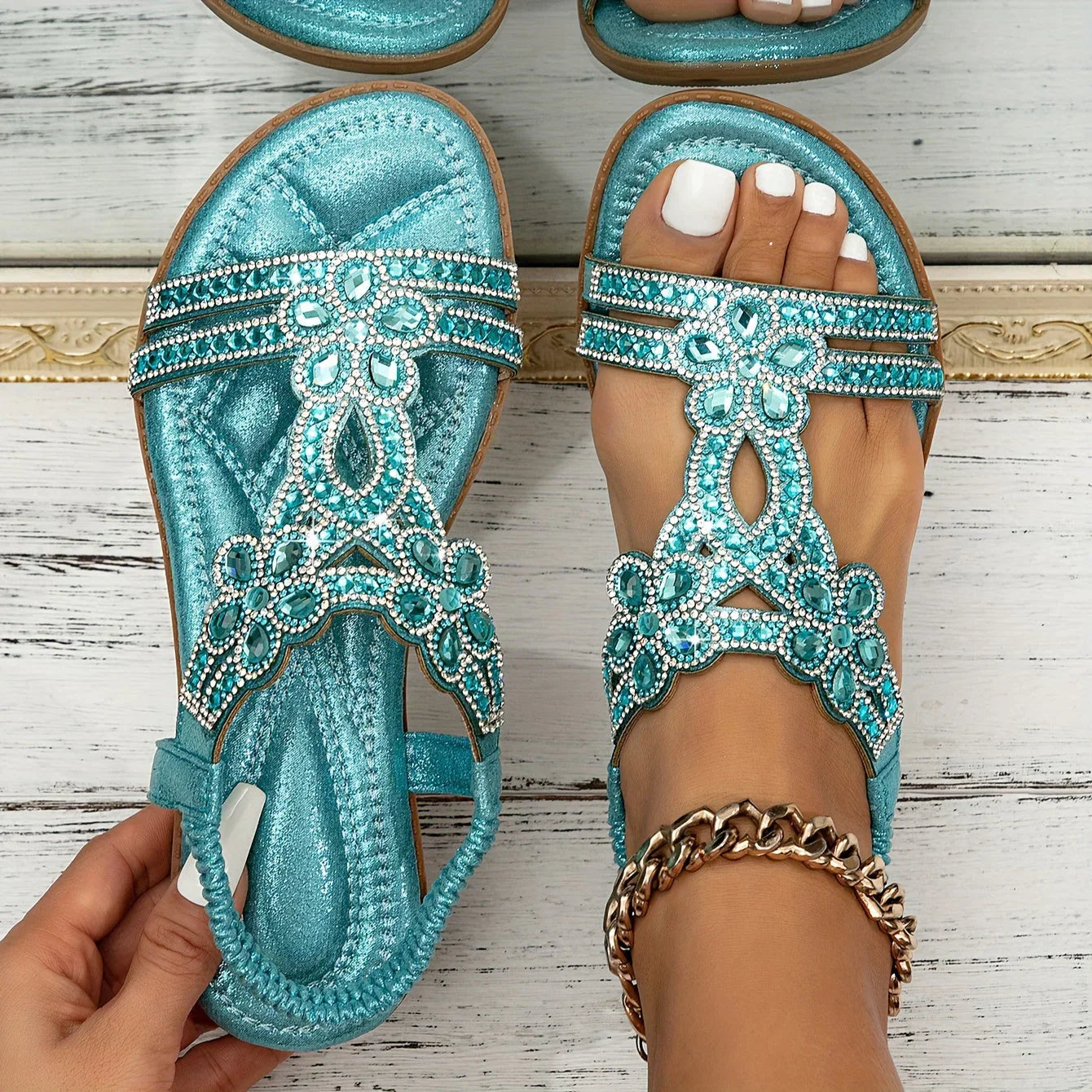 IvyShape | Orthopedic Sandals in Boho Style