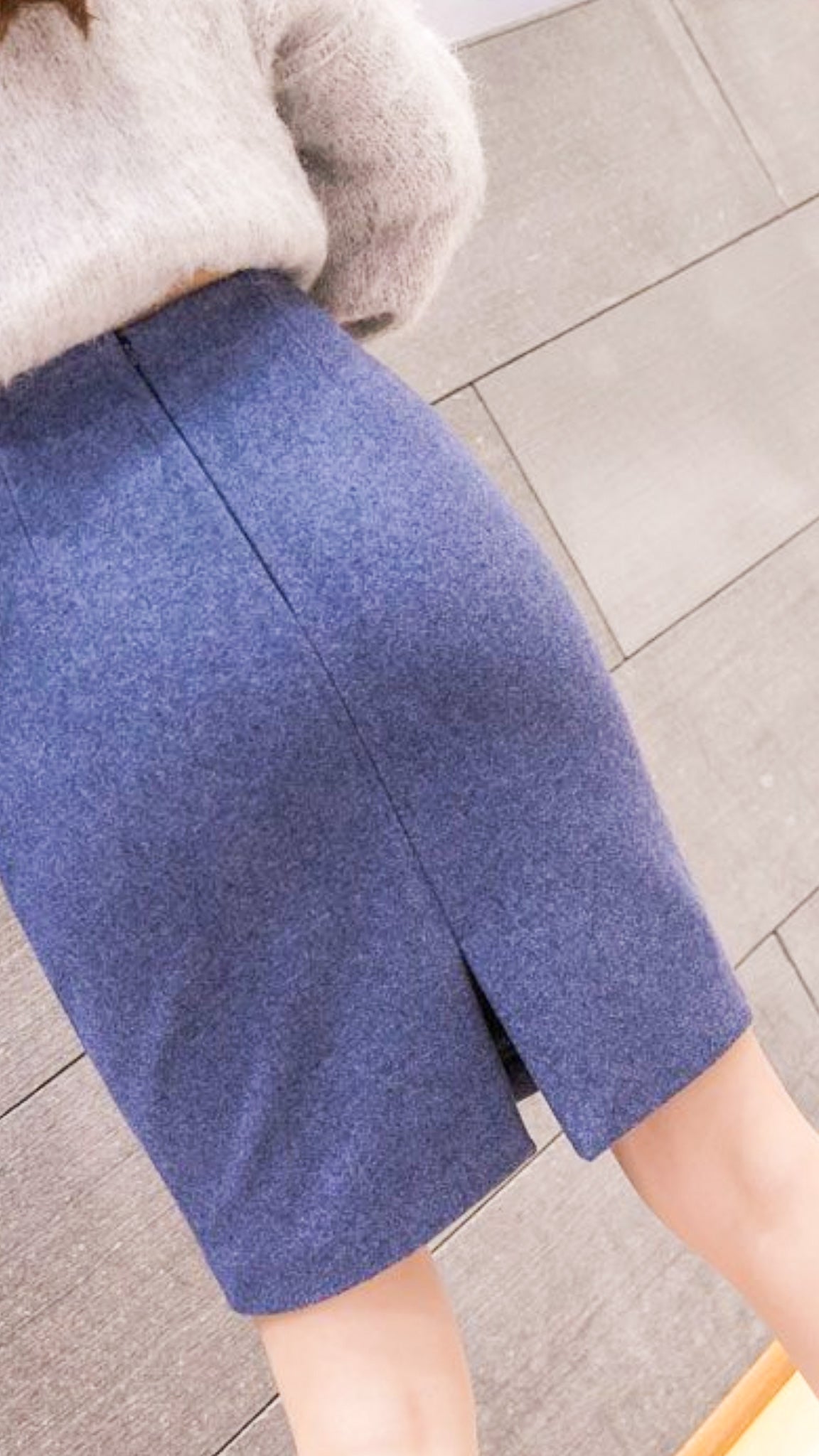 High Waist Pencil Skirt