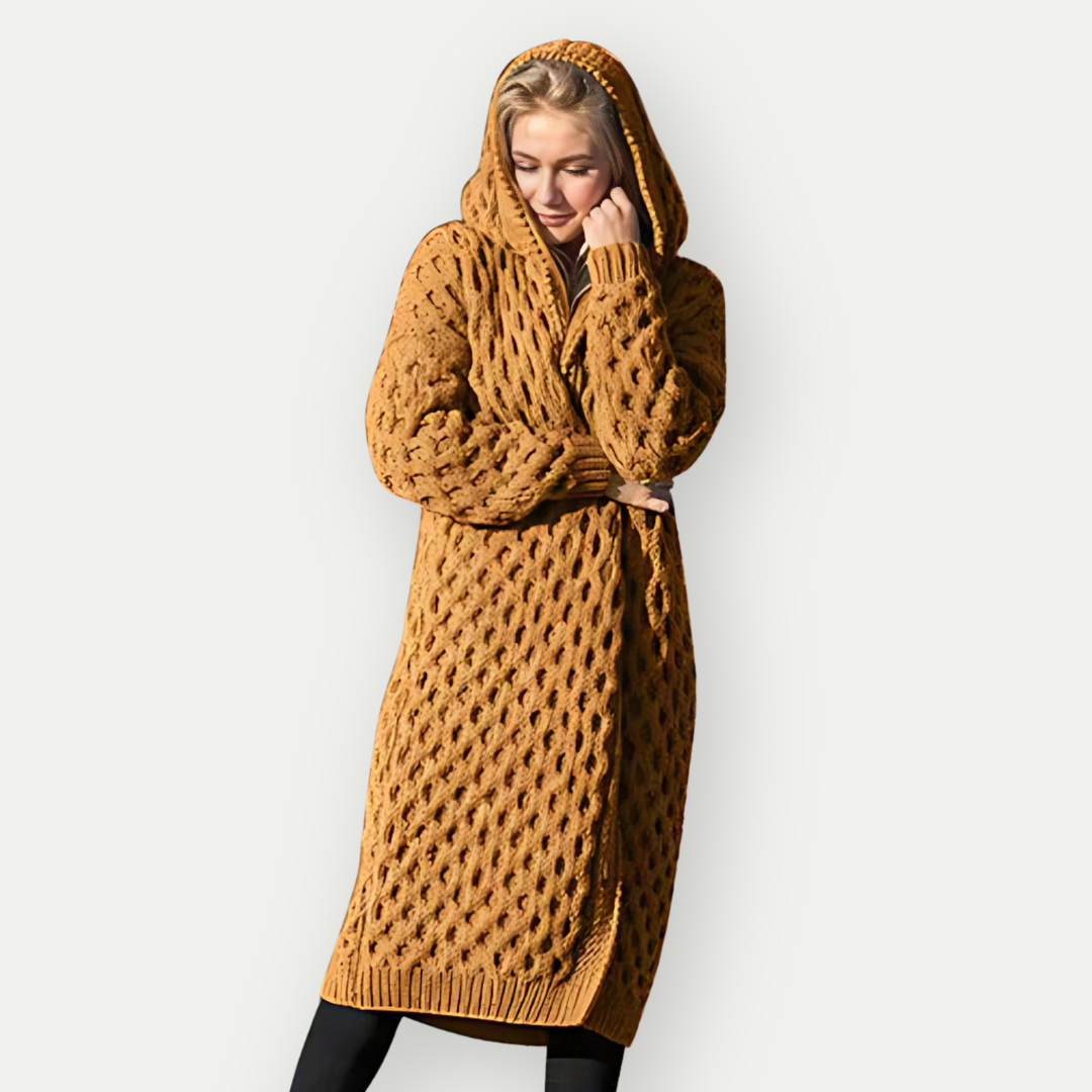 Ivyshape | Hooded Womens Coat