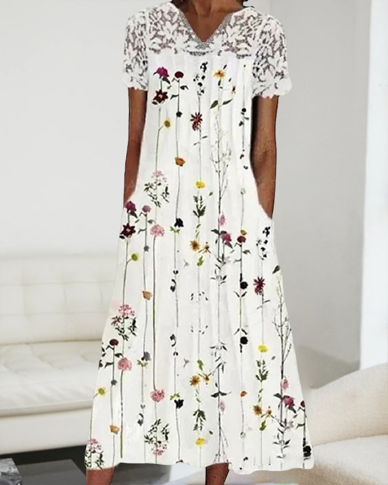 Summer Dress with Floral Print | Perfect for Casual Days