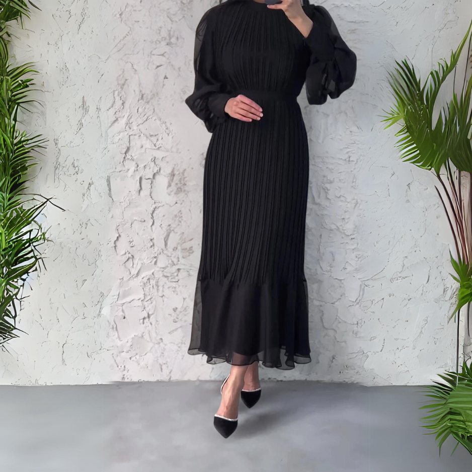 Ivyshape | Pleated Elegant Dress