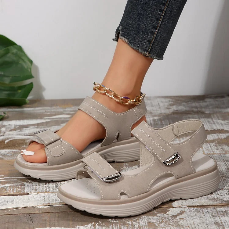 Ivyshape | Comfortable Orthopedic Sandals In Sporty Style