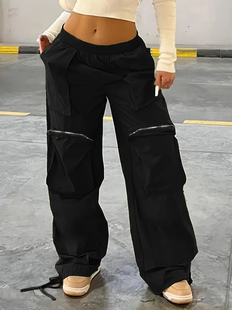 Ivyshape | Stylish Light Cargo Pants