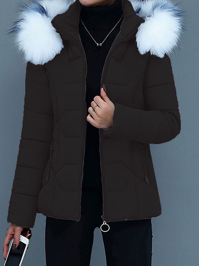 Ivyshape | Effortless and Elegant Winter Coat