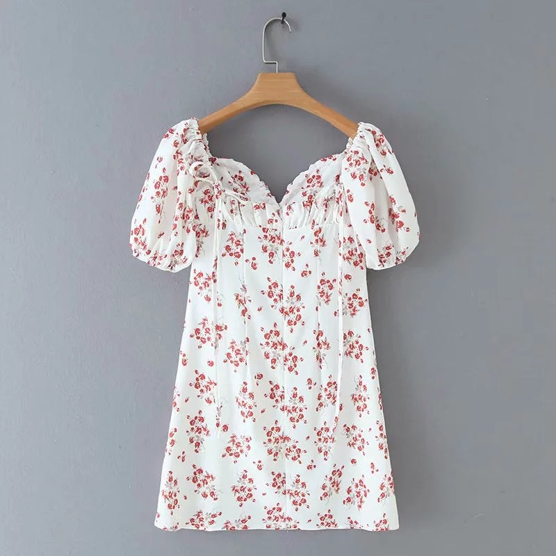 Ivyshape | Sleeve Floral Print Dress