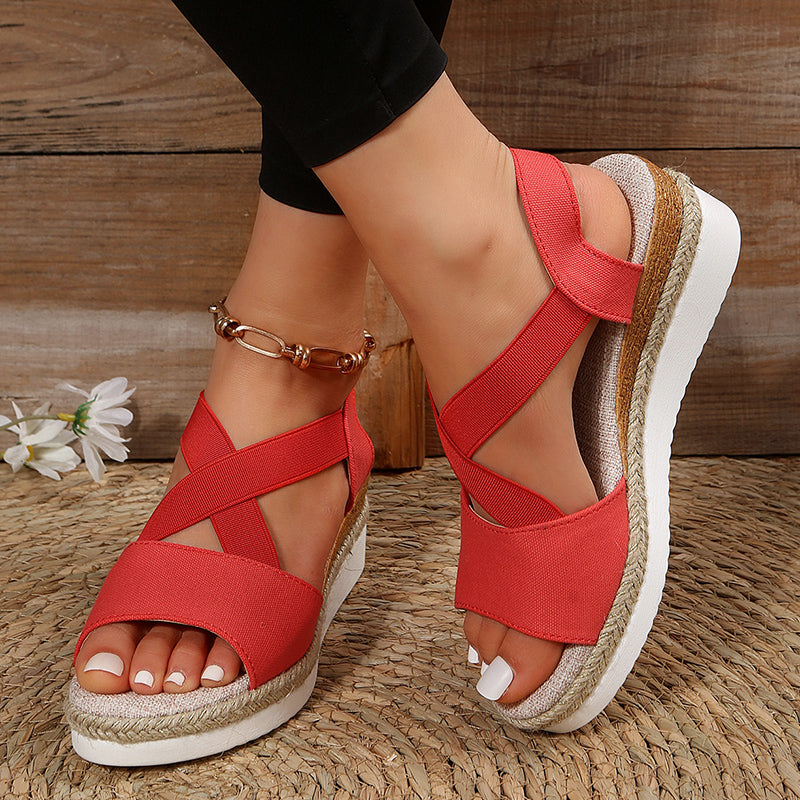 Ivyshape | Strappy Sandals Cersei