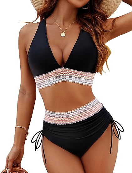 Ivyshape | Women's Swimwear Set High Waist