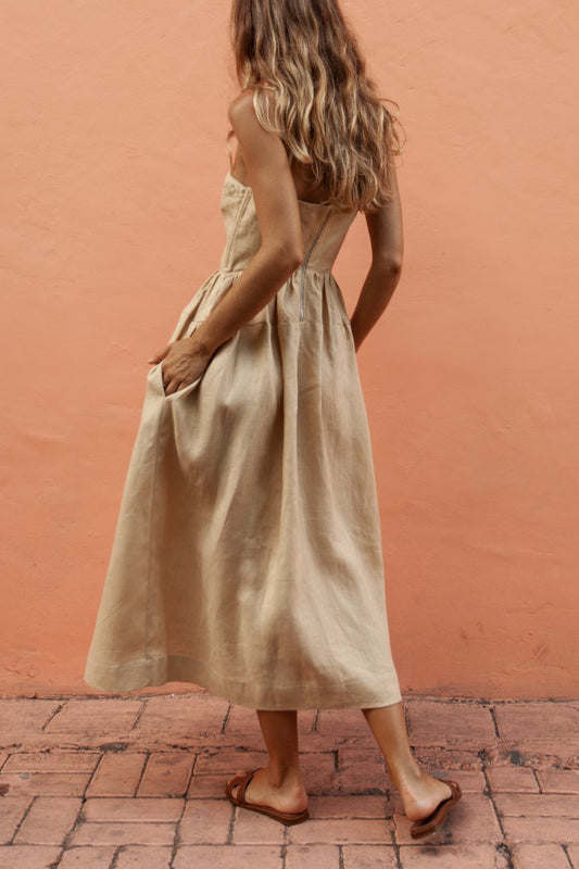 Cotton Slip Dress