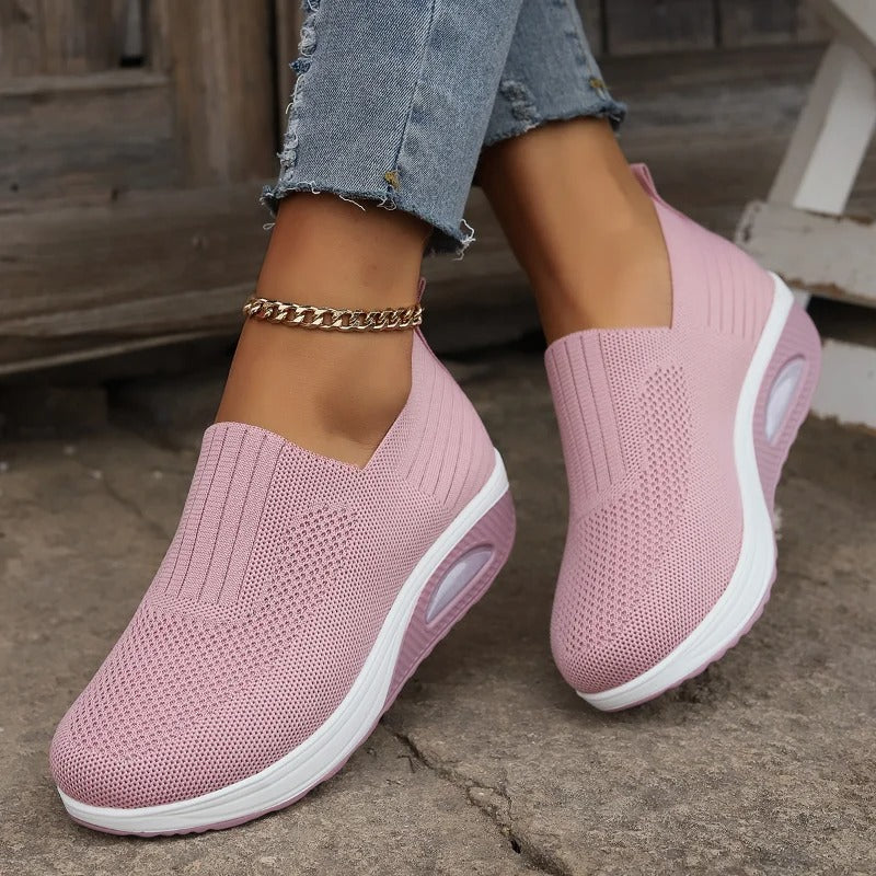 Comfortable Platform Slip-On Shoes for Women