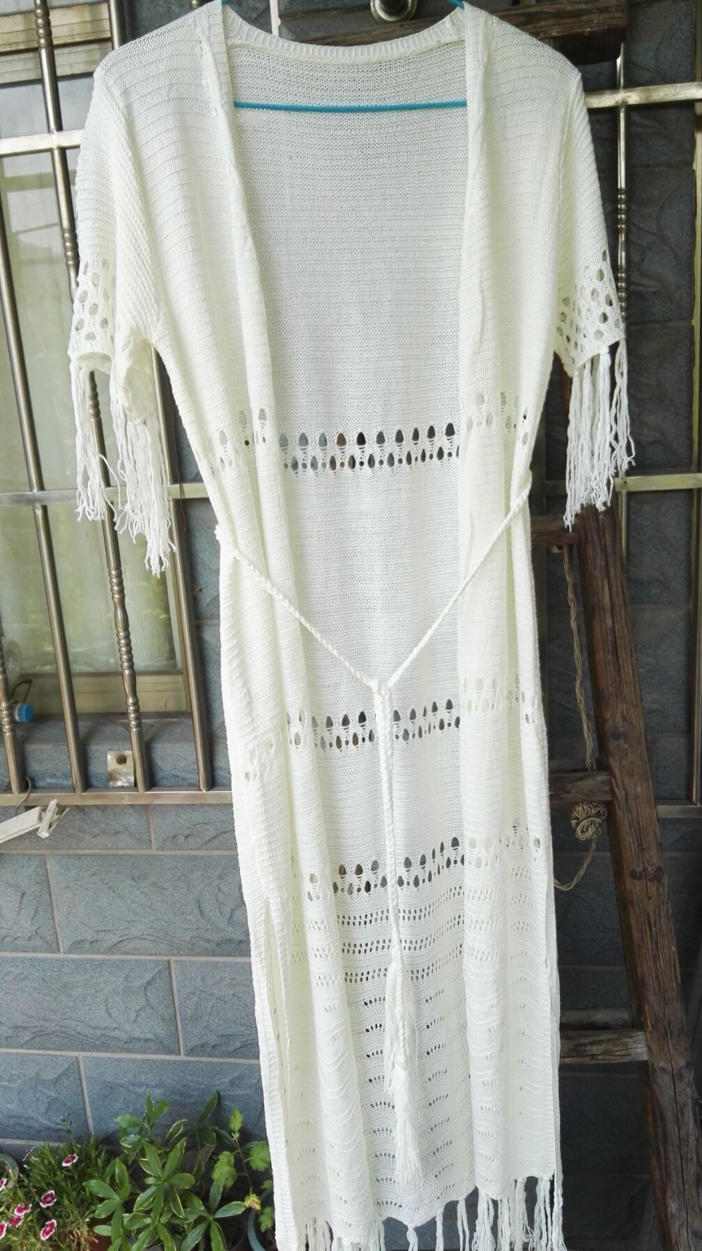 Beach Holiday Knitting Hollow Cover-Up